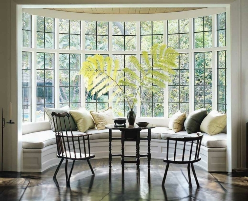 Bay and Bow Window.