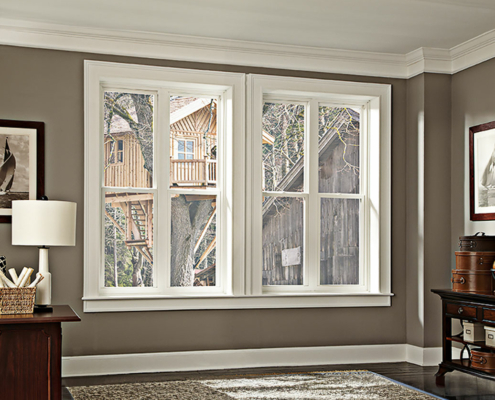 Double Hung Windows.