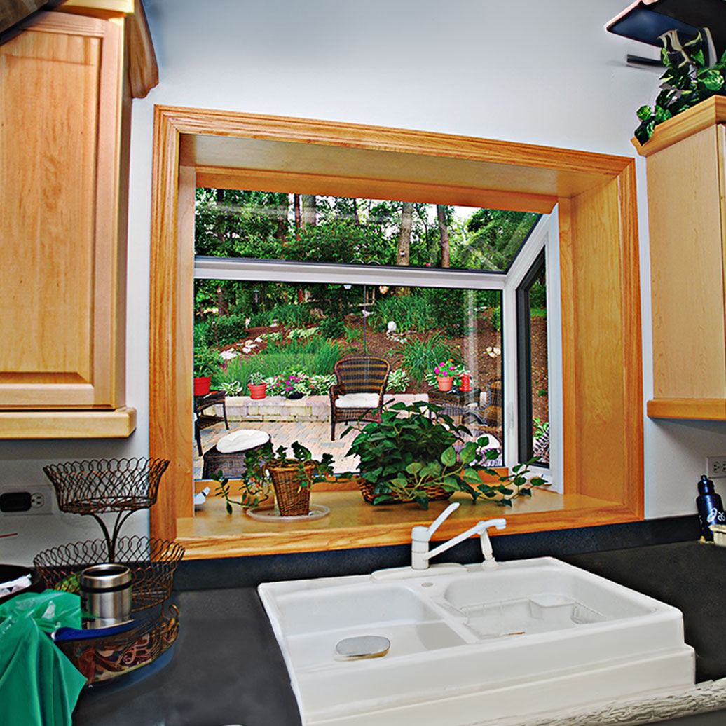 Garden Window. Garden Window.